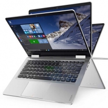 联想YOGA710 14英寸超轻薄笔记本电脑 PC平板二合一 商务办公便携手提电脑超级本 i7-7500U/8G/256G固态/银色 2G独显