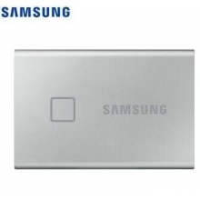 三星（SAMSUNG）T7 Touch移动固态硬盘 USB3.2 Type-C指纹识别超极速NVMe T7 Touch时尚银（指纹版） 2T    